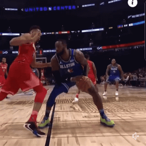 Crying Lebron Flop GIF