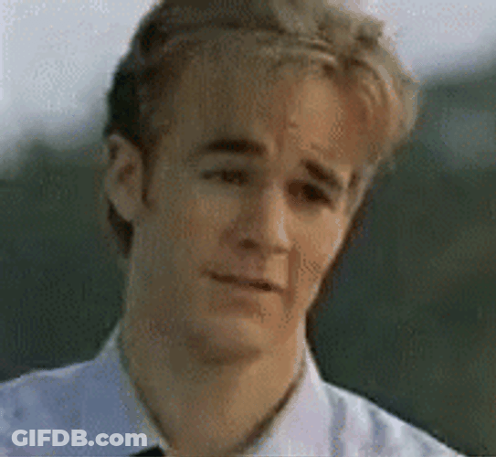 Crying Man James Van Der Beek Meme Actor GIF