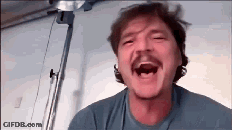 Crying Man Laughing Deranged Upset GIF