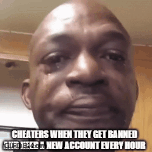 Crying Man With Meme About Cheaters GIF