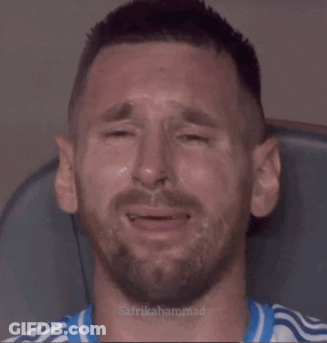 Crying Man With Pessi GIF