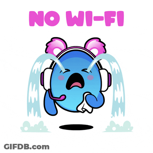 Crying No Wi-Fi No Internet GIF