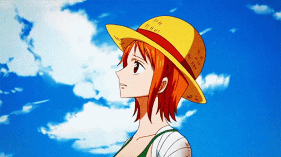 Crying One Piece Nami GIF