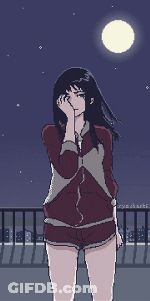 Crying Out Lofi Girl GIF