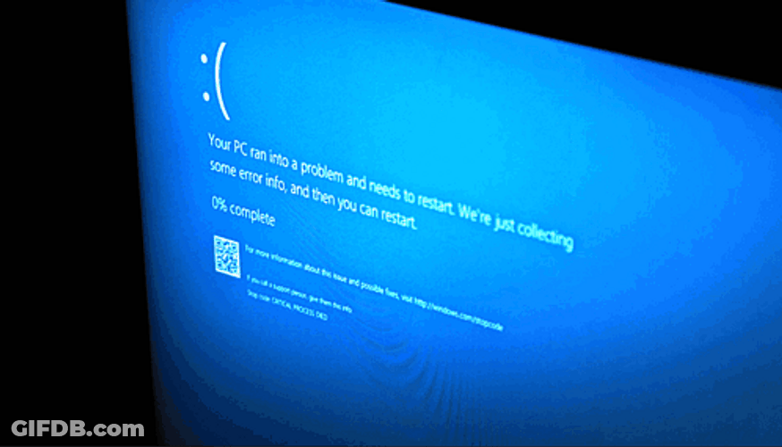 Crying Over Microsoft Auto Repair GIF