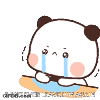 Crying Panda Bear With Tears GIF
