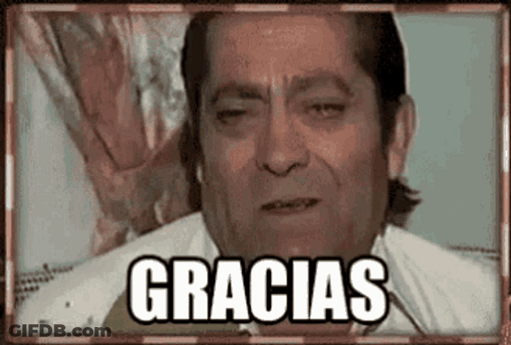 Crying Senator Felix Macedonio Muchas Gracias GIF
