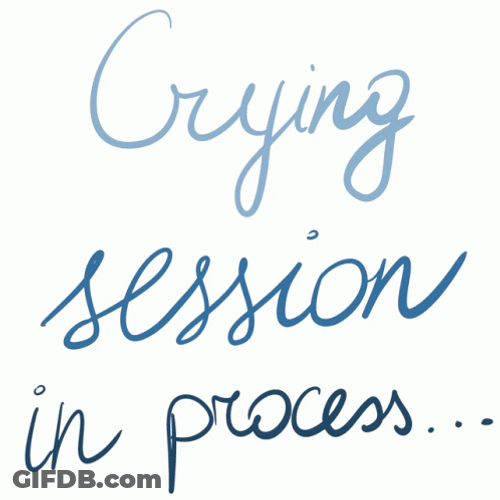 Crying Session In Process GIF