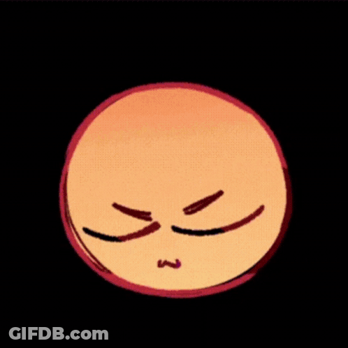 Crying Smiley Face With Hearts GIF