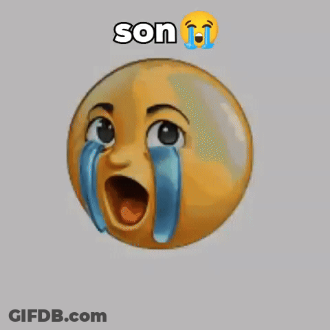 Crying Smiley Tears From Eyes And Mouth GIF
