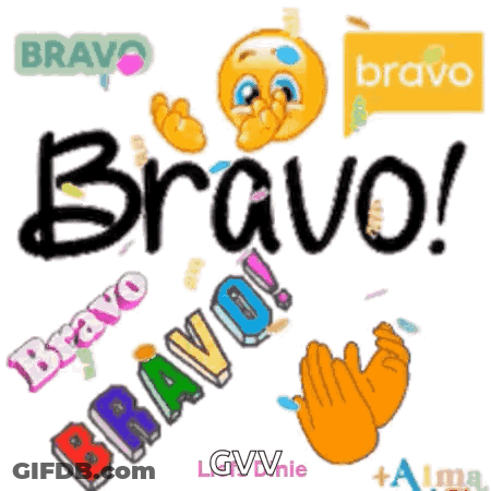 Crying Smiley With Bravo Sign GIF