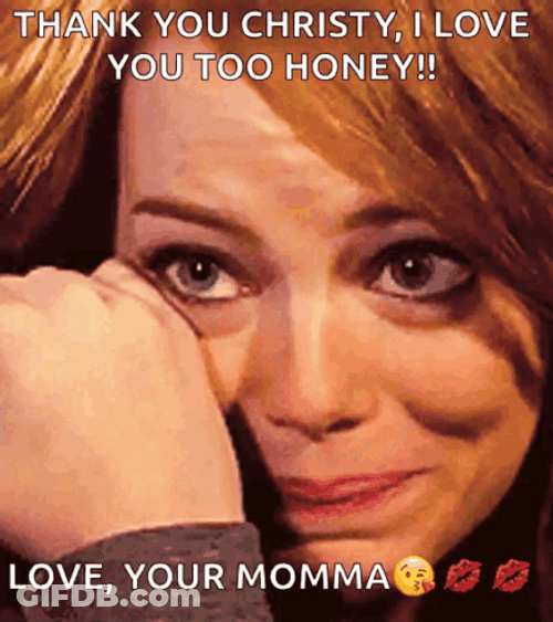 Crying Thank You GIF