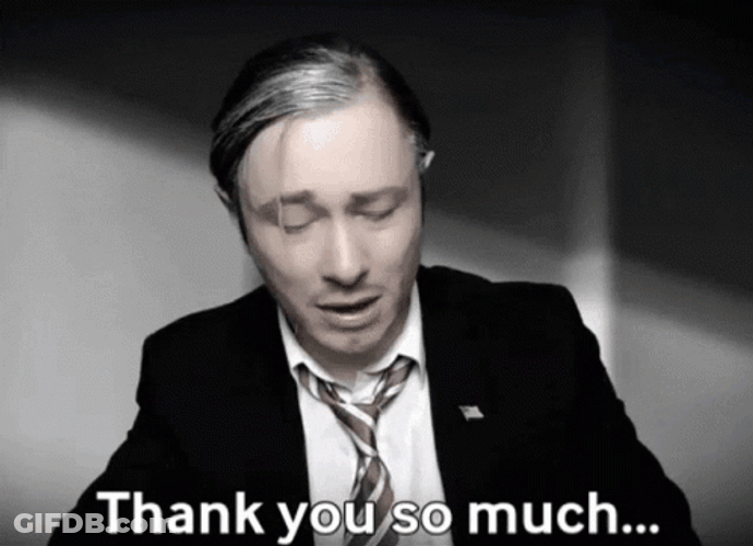 Crying Thank You So Much GIF