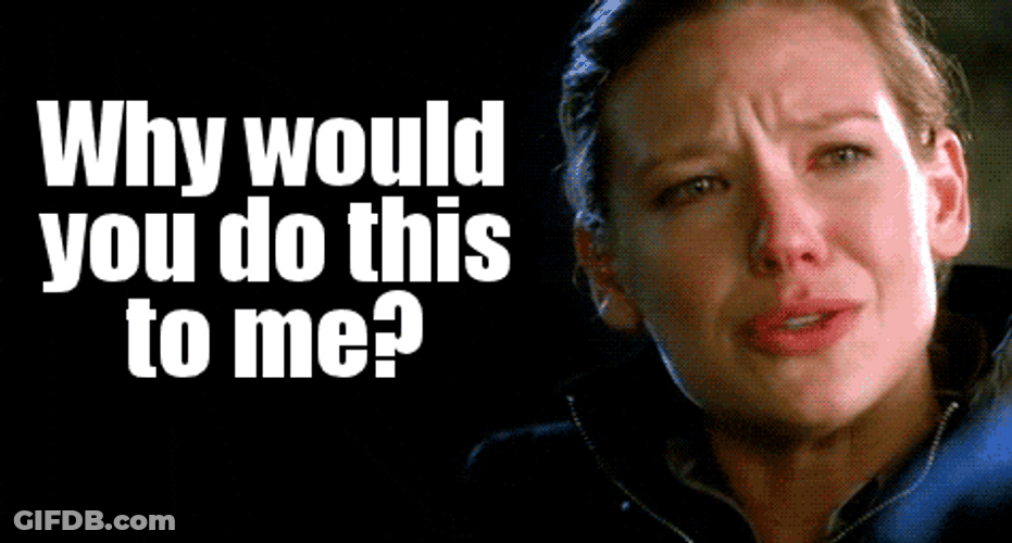 Crying What Would You Say You Do Here GIF