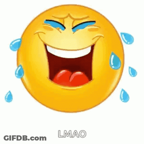 Crying While Laughing Emoji Lmao GIF