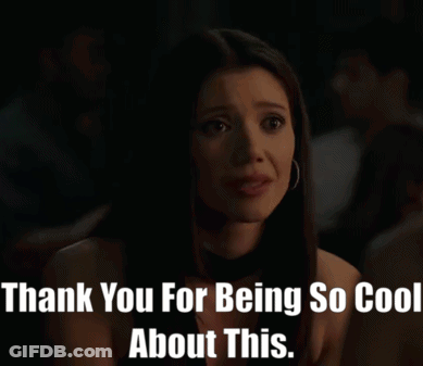 Crying Woman Thank You For Being So Cool About This GIF