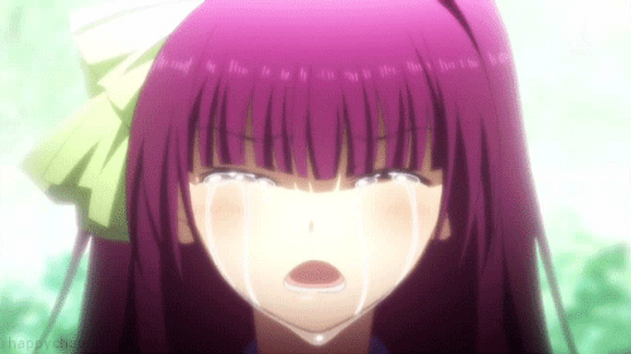 Crying Yuri Of Angel Beats GIF