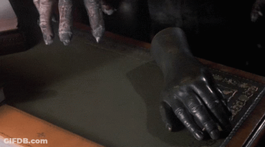 Crypt Keeper Old Hand GIF