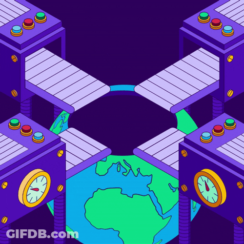 Crypto Bitcoin Donation GIF