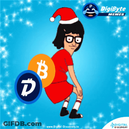 Crypto Happy Holidays Meme GIF
