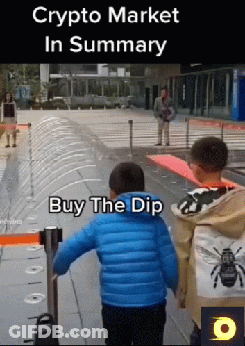 Crypto Market Meme With Two Kids GIF