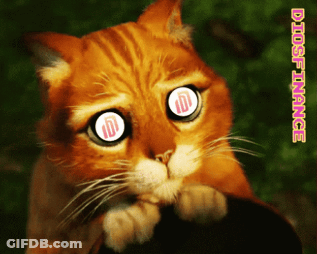 Crypto Puss In Boots Eyes GIF