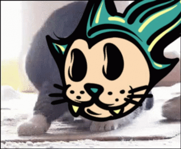 Cryptogoons Shaq Cat GIF