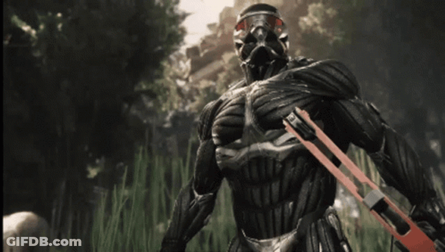 Crysis 3 Prophet Black Nanosuit GIF