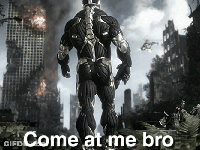Crysis 3 Prophet Destroyed City GIF