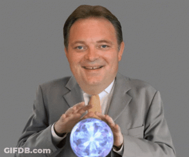 Crystal Ball Forecasting Face Swap GIF