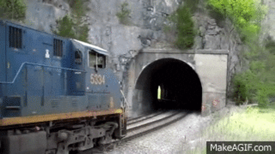 CSK Train Tunnel Route GIF