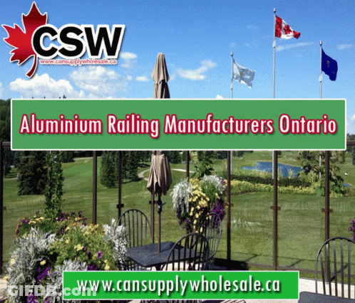 CSW Aluminum Railing Manufacturers Ontario Golf Course GIF