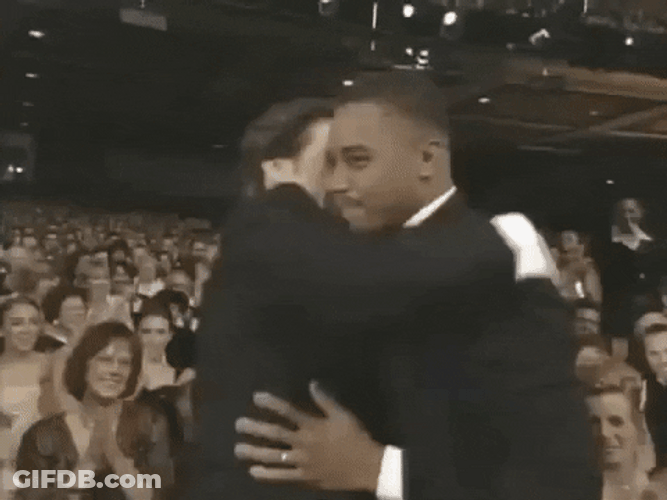 Cuba Gooding Jr Accepting Oscar Awards GIF