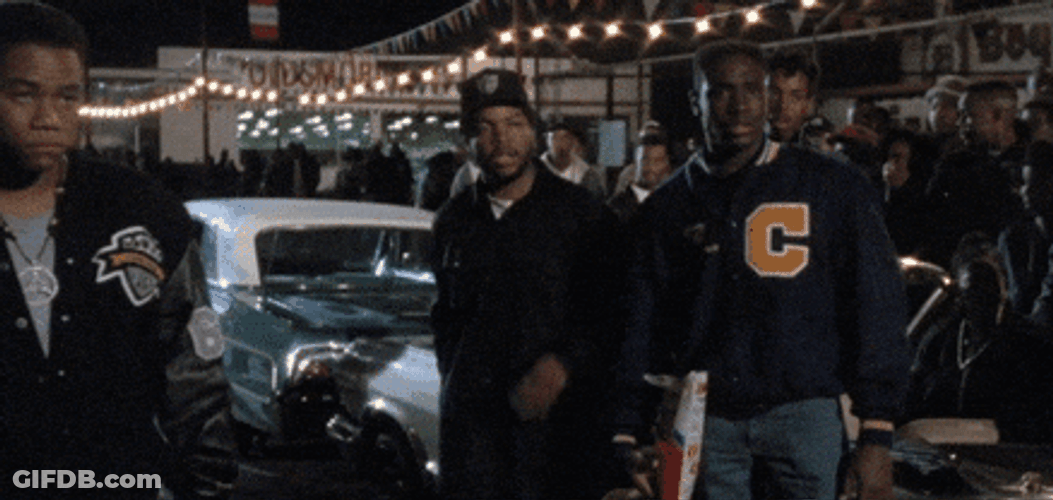 Cuba Gooding Jr Ice Cube Gangsters GIF