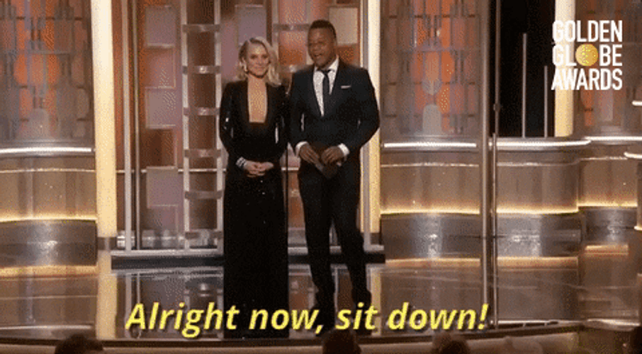 Cuba Gooding Jr Kristen Bell Presenters GIF