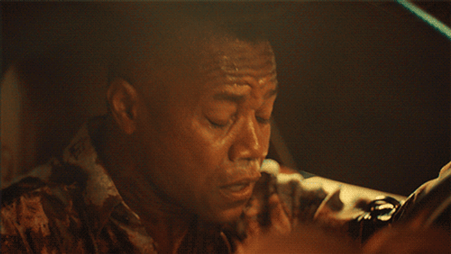 Cuba Gooding Jr Panicking In Car GIF