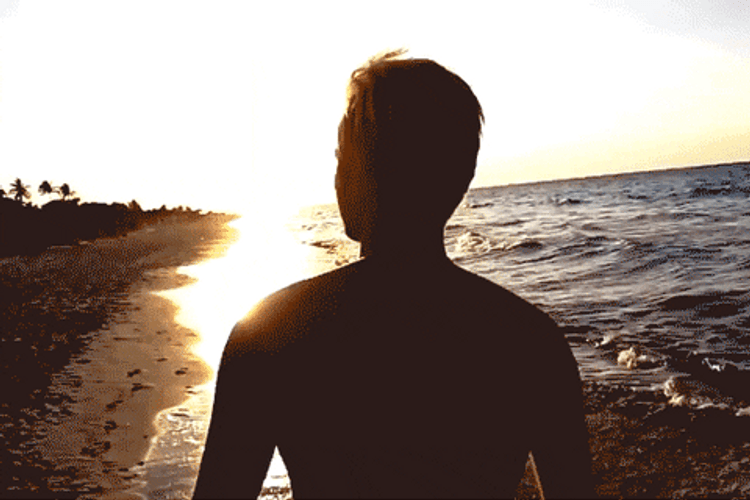 Cuba Written On Sand GIF