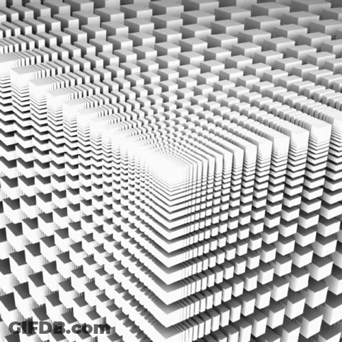 Cube Fractal Optic GIF