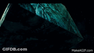 Cube In Space With Makeagif.com GIF