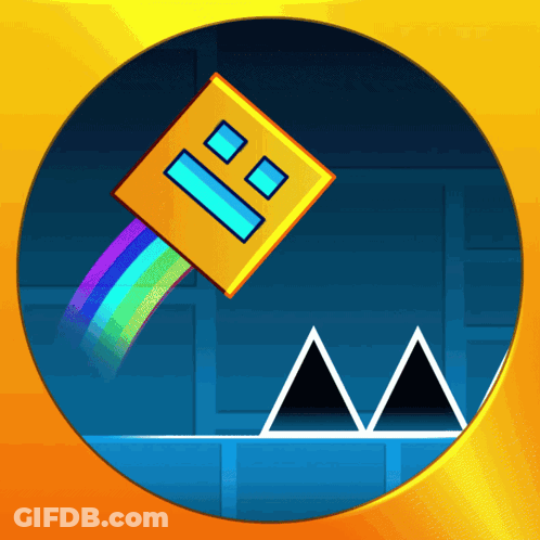 Cube With Number 18 GIF