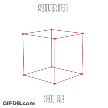 Cube With Silence GIF