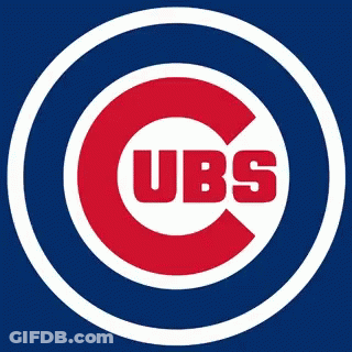 Cubs Logo With Blue Bear GIF