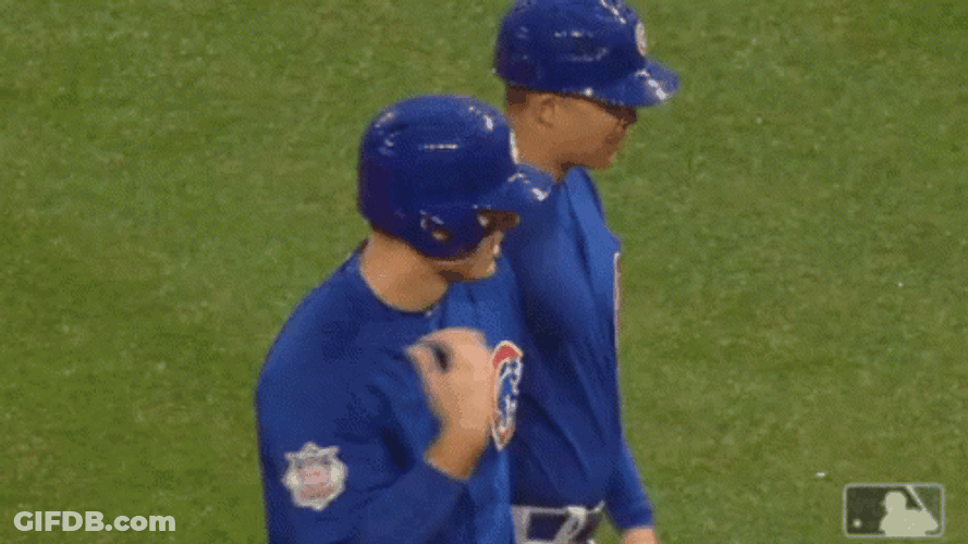 Cubs Player Anthony Rizzo Praying For Win GIF