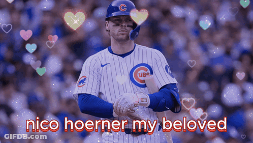 Cubs Player Nico Hoerner My Beloved GIF