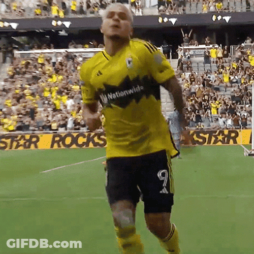 Cucho Hernandez Bouncing Up Come On GIF