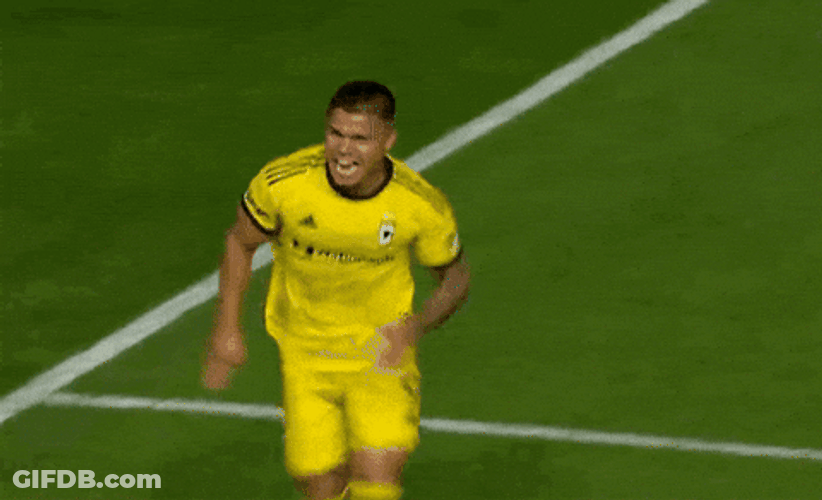 Cucho Hernandez Falling Down GIF
