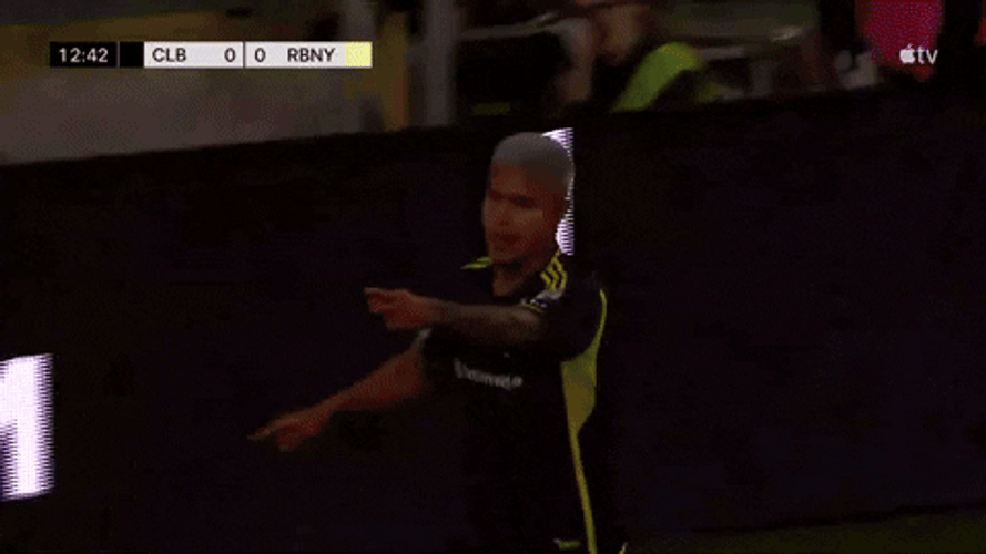 Cucho Hernandez Jumping Onto Teammate GIF