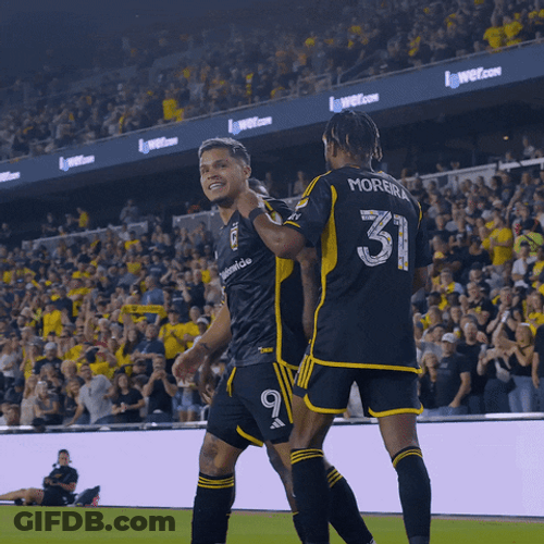 Cucho Hernandez Showing His Spider Man Hand GIF