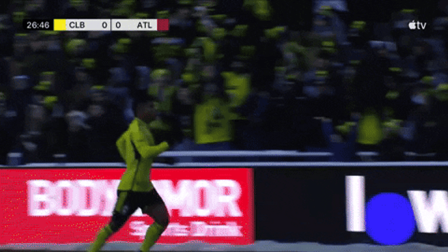 Cucho Hernandez Throwing Kiss To Audience GIF