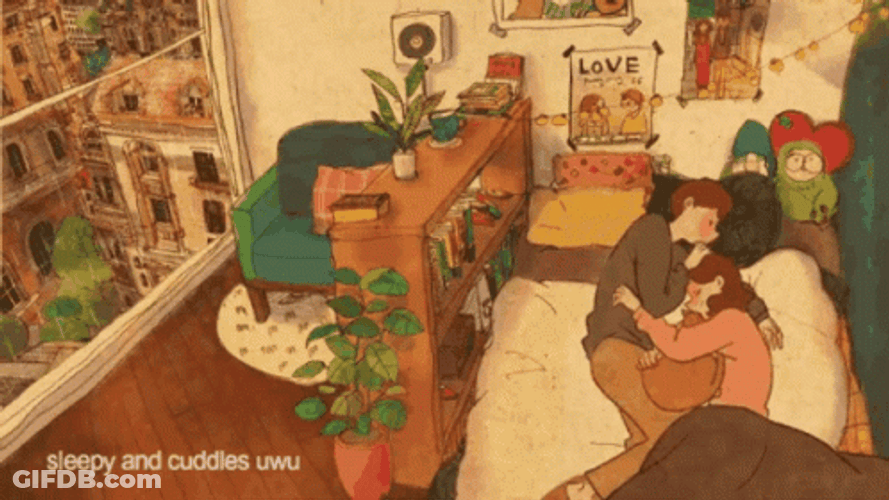Cuddles GIF